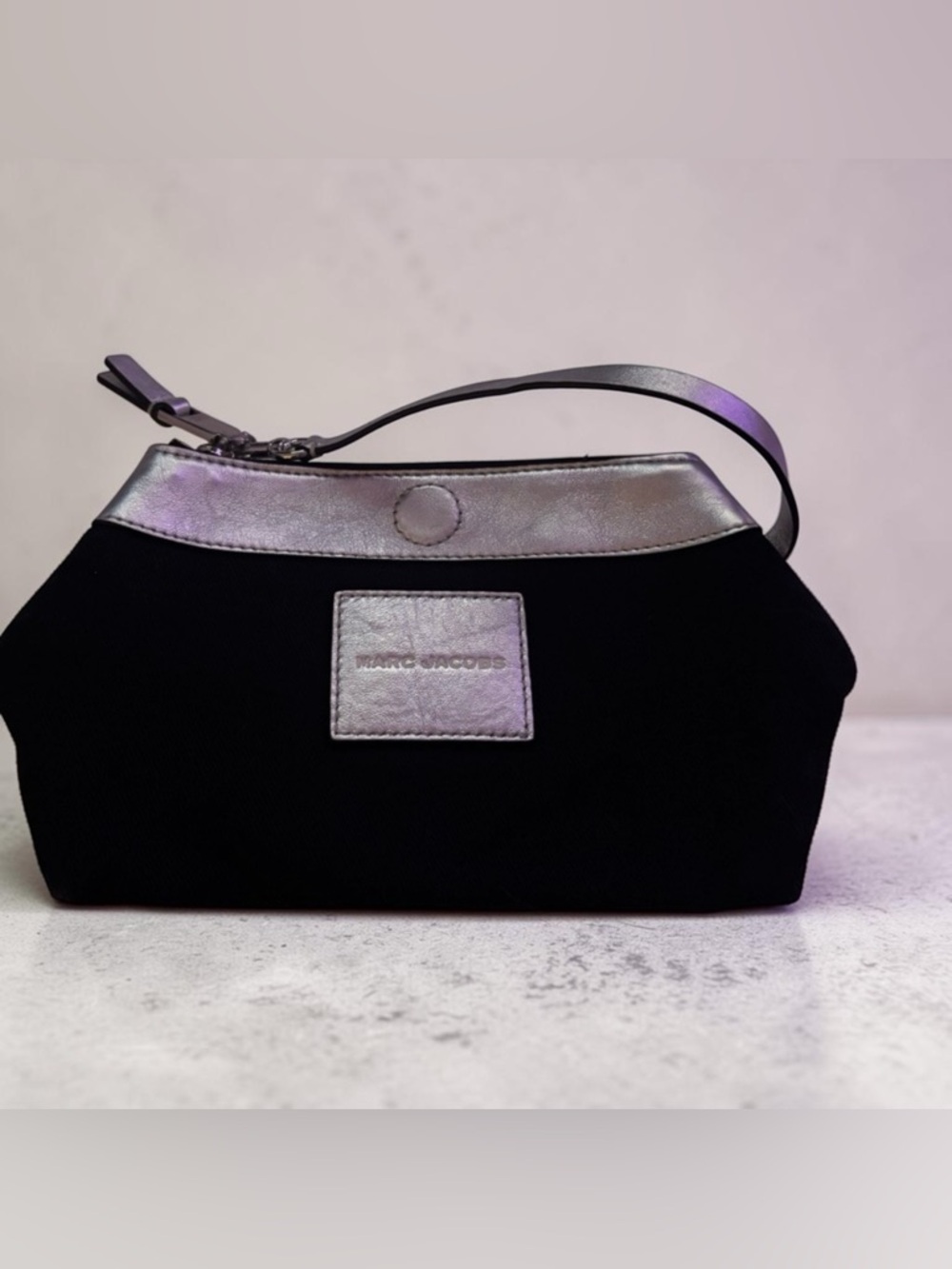 Marc Jacob’s Black & Silver Makeup Bag